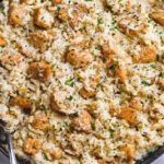 CREAMY CHICKEN & RICE SKILLET