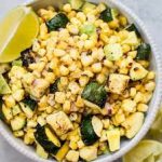 SALAD WITH ZUCCHINI AND CHARRED CORN